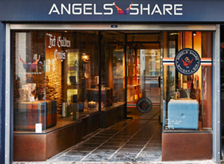 Angelsshare whisky & gin store Leuven